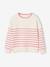Pull fille manches longues framboise+marine+rose 1 - vertbaudet enfant 