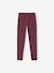 Legging long fille noir+prune 5 - vertbaudet enfant 