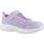 Baskets enfant fille légère souple Bleu nvy+Noir blk+Rose clair+Violet lav 23 - vertbaudet enfant 