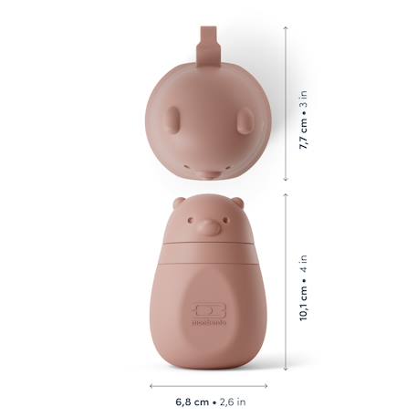 Gourde réutilisable avec tétine en silicone 150ml yummy Bleu infinity+Rose blush+Vert forest 11 - vertbaudet enfant 