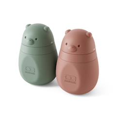 Puériculture-Gourde réutilisable avec tétine en silicone 150ml yummy