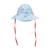 Chapeau enfant en coton protection soleil Bleu 3 - vertbaudet enfant 