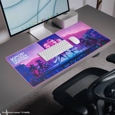 Tapis de bureau takedown - kpop demon hunters Violet 2 - vertbaudet enfant 
