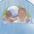 Tente de plage enfant pliante polyester Bleu+Rose 2 - vertbaudet enfant 