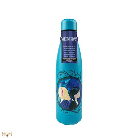 Gourde isotherme mercredi et enid - mercredi Bleu 5 - vertbaudet enfant 