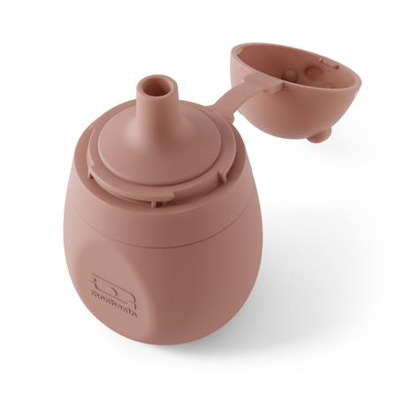 Gourde réutilisable avec tétine en silicone 150ml yummy Bleu infinity+Rose blush+Vert forest 9 - vertbaudet enfant 