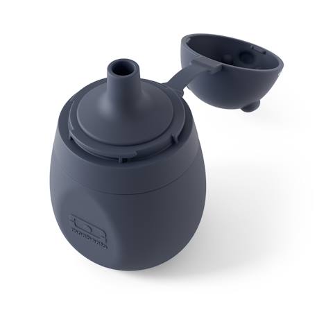 Gourde réutilisable avec tétine en silicone 150ml yummy Bleu infinity+Rose blush+Vert forest 3 - vertbaudet enfant 