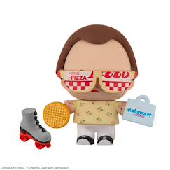 Jouet-Jeux d'imagination-Figurines, mini mondes, héros et animaux-Figurine en gomme gomee onze - stranger things