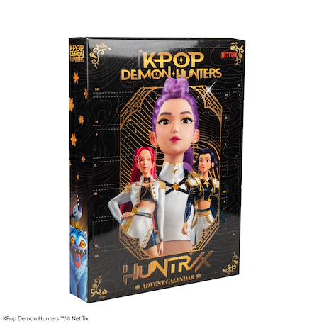 Calendrier de l'avent kpop demon hunters 2026 - kpop demon hunters Noir 4 - vertbaudet enfant 