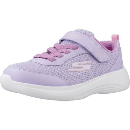 Baskets enfant fille légère souple Bleu nvy+Noir blk+Rose clair+Violet lav 22 - vertbaudet enfant 