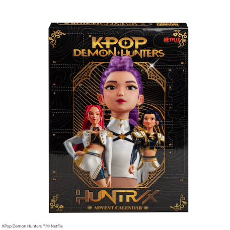 Calendrier de l'avent kpop demon hunters 2026 - kpop demon hunters Noir 3 - vertbaudet enfant 