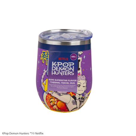 Mug de voyage isotherme rumi superstar flavor - kpop demon hunters Violet 6 - vertbaudet enfant 