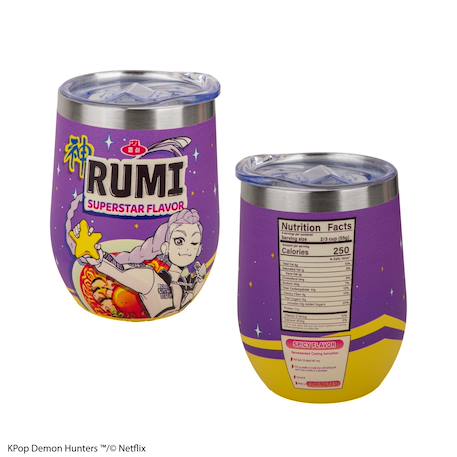 Mug de voyage isotherme rumi superstar flavor - kpop demon hunters Violet 3 - vertbaudet enfant 