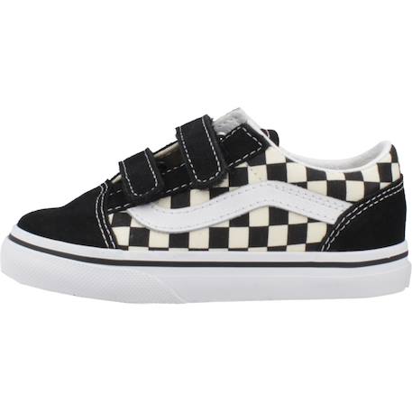 Baskets basses à scratch old skool v – motif damier – bébé Noir 3 - vertbaudet enfant 