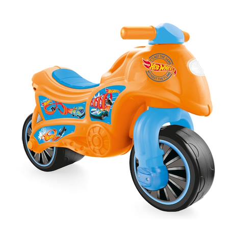 Draisienne Hot Wheels pour enfant Orange bleu 1 - vertbaudet enfant 