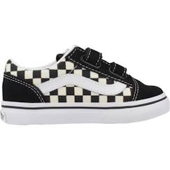 Chaussures-Baskets basses à scratch old skool v – motif damier – bébé