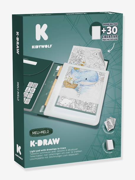 Tablette lumineuse K-draw PAD vert foncé 5 - vertbaudet enfant 