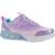 Baskets basses à scratch Bleu blmt+Lvmt levender multi+Violet lvmt 17 - vertbaudet enfant 