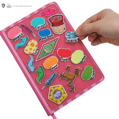 Carnet à patchs honeydukes - harry potter Rose 4 - vertbaudet enfant 