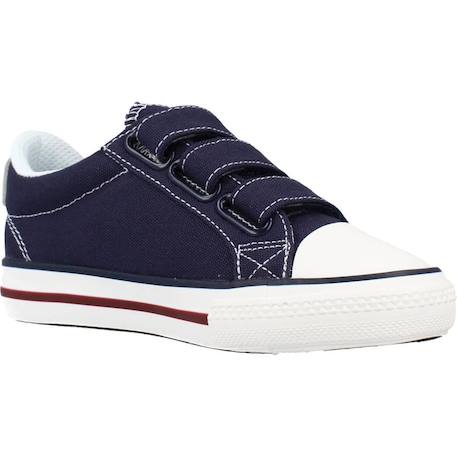 Basket enfant textile Blanc blanco+Bleu marino 11 - vertbaudet enfant 