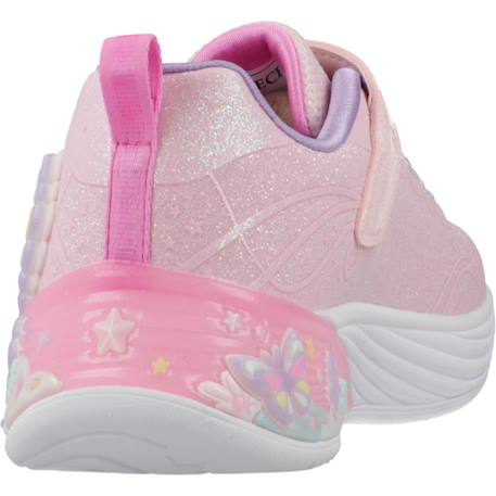 Basket fille synthétique légère et souple Rose+Rose lpmt+Violet 9 - vertbaudet enfant 