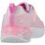 Basket fille synthétique légère et souple Rose+Rose lpmt+Violet 9 - vertbaudet enfant 
