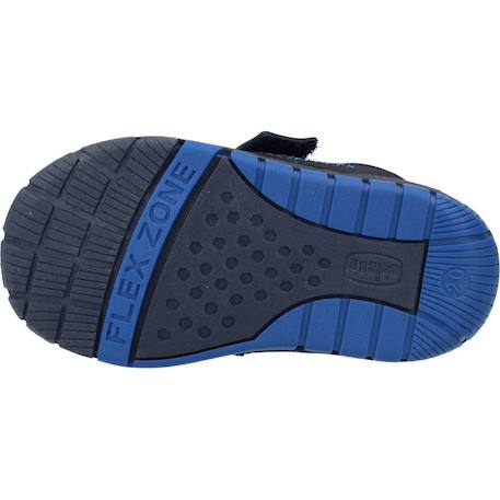 Bottes garçon modèle dexter Bleu 800+Bleu 860+Jaune 260 6 - vertbaudet enfant 