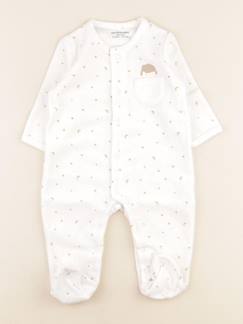 Seconde main-Fille-Pyjama velours - 6 mois