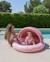 Piscine enfant avec auvent protection soleil Bleu+Rose 7 - vertbaudet enfant 