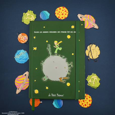 Carnet astéroïde b-612 - le petit prince Vert 3 - vertbaudet enfant 