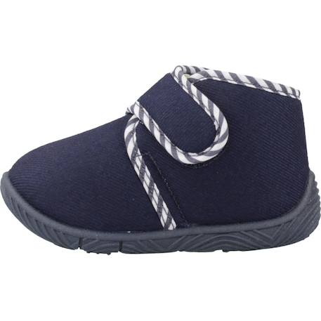 Chaussons fille modèle teddy Bleu 800 2 - vertbaudet enfant 