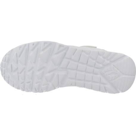 Baskets enfant garçon légère souple Blanc wht+Noir+Noir bbk 6 - vertbaudet enfant 