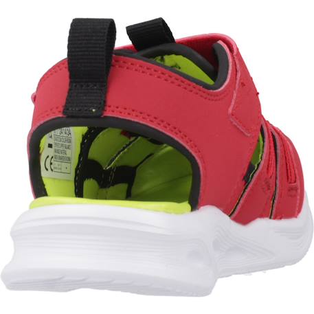 Sandales bébé garçon légère souple Bleu blnv+Noir bklm+Rouge rdbk 15 - vertbaudet enfant 