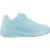 Basket fille synthétique légère et souple Blanc+Bleu turq+Bleu turquoise 7 - vertbaudet enfant 