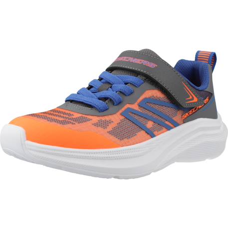 Basket microspec velocity Bleu+Bleu nvsl+Orange orcc 16 - vertbaudet enfant 