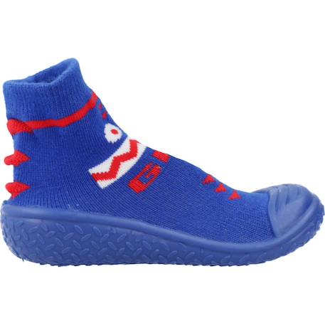Chaussons fille modèle morbidotti Bleu 920+Gris 950+Rose 100 1 - vertbaudet enfant 