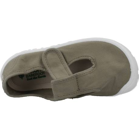 Basket fille textile bosco barefoot Blanc blanco+Bleu atlntc+Bleu marino+Gris hielo+Rose ballet+Vert aloe 36 - vertbaudet enfant 