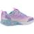 Baskets basses à scratch Bleu blmt+Lvmt levender multi+Violet lvmt 13 - vertbaudet enfant 