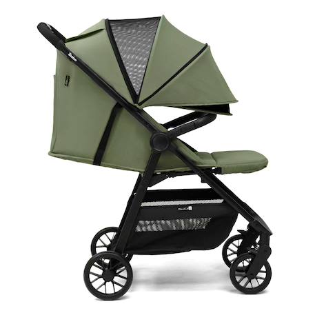 Poussette compacte pliable une main Málaga Beige+Vert 11 - vertbaudet enfant 