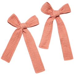 Linge de maison et décoration-Décoration-Embrasses attaches à nouer pour ciel de lit cabane