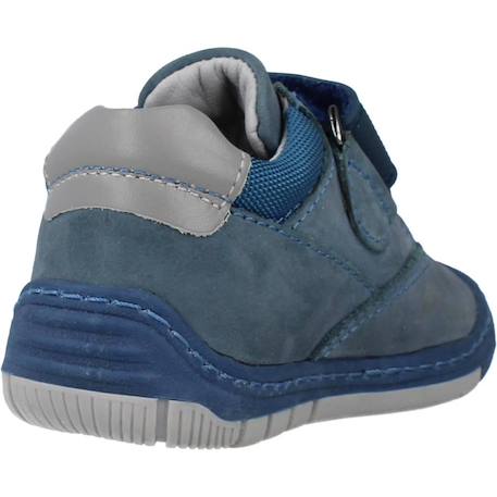 Bottes garçon modèle dexter Bleu 800+Bleu 860+Jaune 260 9 - vertbaudet enfant 