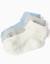 Pack 3 paires de chaussettes côtelées Bleu clair 4 - vertbaudet enfant 