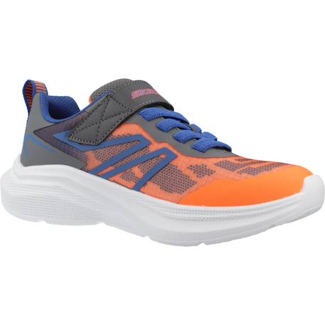 Basket microspec velocity Bleu+Bleu nvsl+Orange orcc 17 - vertbaudet enfant 