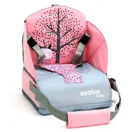 Réhausseur de voyage nordique Nordique rose 1 - vertbaudet enfant 