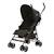 Poussette canne légère double roues Mia Noir 1 - vertbaudet enfant 