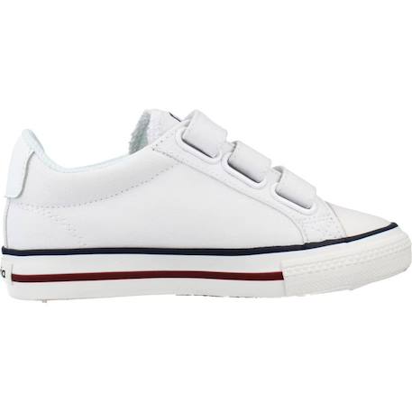 Basket enfant textile Blanc blanco+Bleu marino 1 - vertbaudet enfant 
