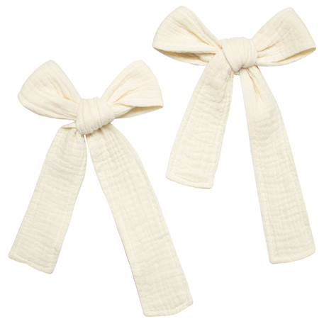Embrasses attaches à nouer pour ciel de lit cabane Beige+Blanc+Bleu+Camel+Écru+Gris+Rose+Terracotta+Vert de gris 13 - vertbaudet enfant 