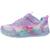 Baskets basses à scratch Bleu blmt+Lvmt levender multi+Violet lvmt 14 - vertbaudet enfant 