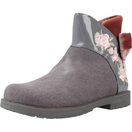Bottes fille modèle chiay Gris 4 - vertbaudet enfant 