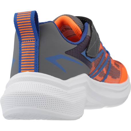 Basket microspec velocity Bleu+Bleu nvsl+Orange orcc 15 - vertbaudet enfant 